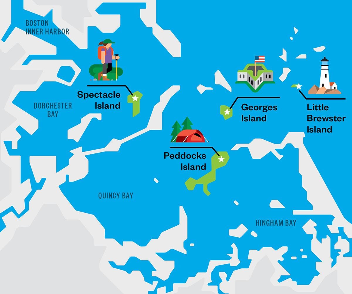Boston Limanı Adaları göster