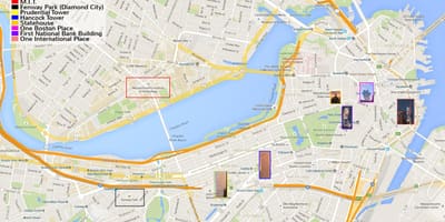 Boston haritası