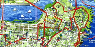 Boston haritası görülecek