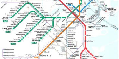 MBTA haritası